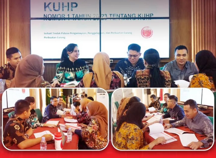 Focus Grup Discussion (FGD) pembahasan KUHP Nomor 1 Tahun 2023