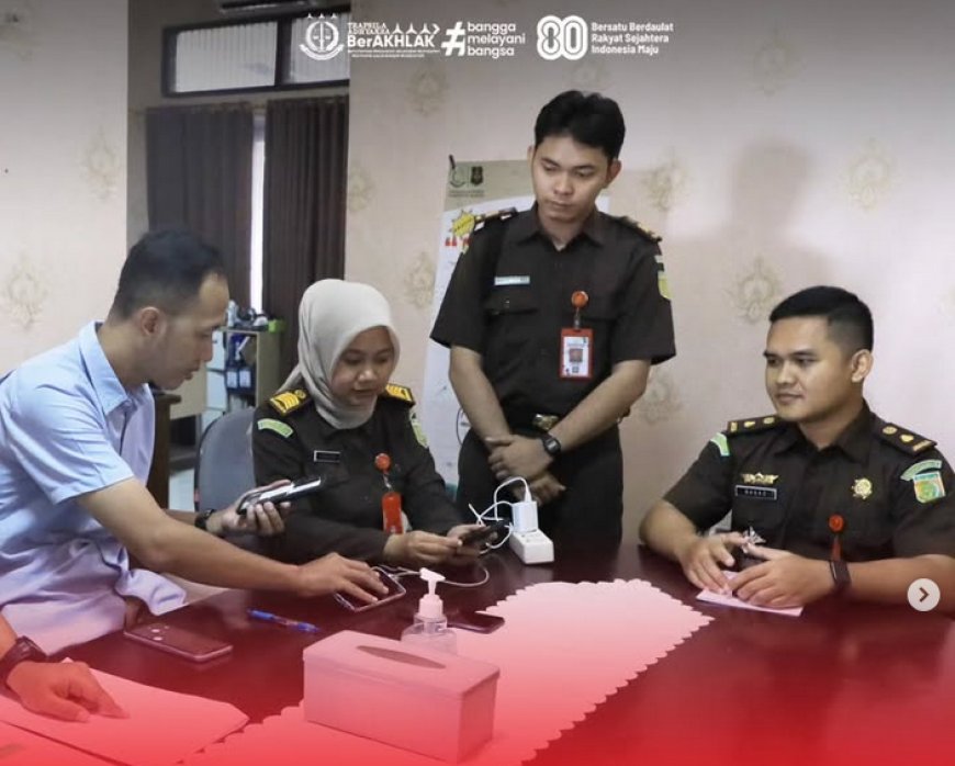 Kegiatan penilaian Barang Rampasan Negara yang telah berkekuatan hukum tetap (inkracht).