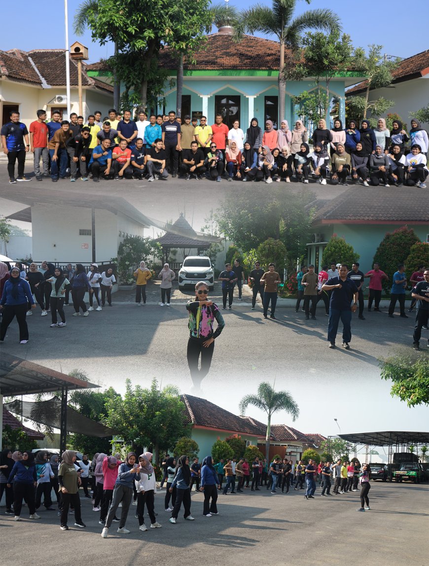 Senam Sehat Kejaksaan Negeri Kabupaten Madiun