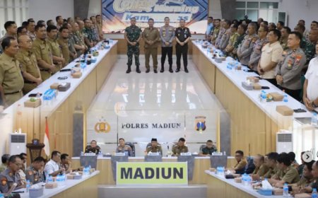 Coffe Morning Kamtibmas Sinergi Forkopimda Kabupaten Madiun