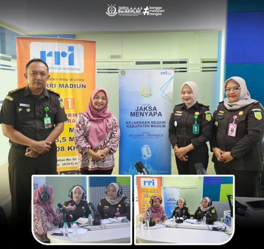 Jaksa Menyapa dengan Tema "Komitmen Kejaksaan dalam Pemberantasan Tindak Pidana Korupsi di Wilayah Hukum Kabupaten Madiun