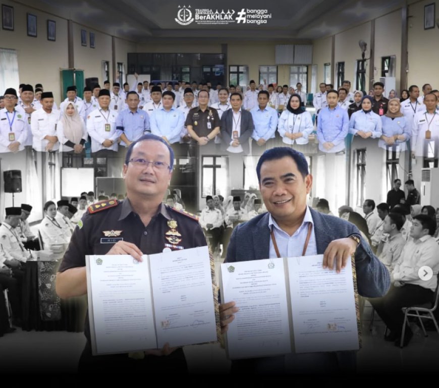 MOU Dalam Bidang Perdata dan Tata Usaha Negara Antara Kejaksaan Negeri Kabupaten Madiun dengan Kementerian Agama Kabupaten Madiun