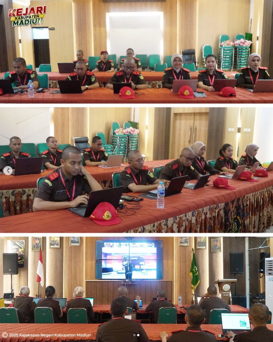 Pembukaan Pelatihan Dasar (Latsar) Golongan III Tahun 2025 Kejaksaan Negeri Kabupaten Madiun