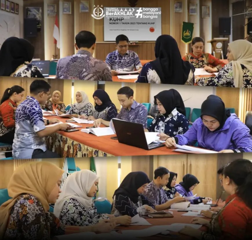 Focus Group Discussion (FGD) Pembahasan KUHP Nasional Nomor 1 Tahun 2023