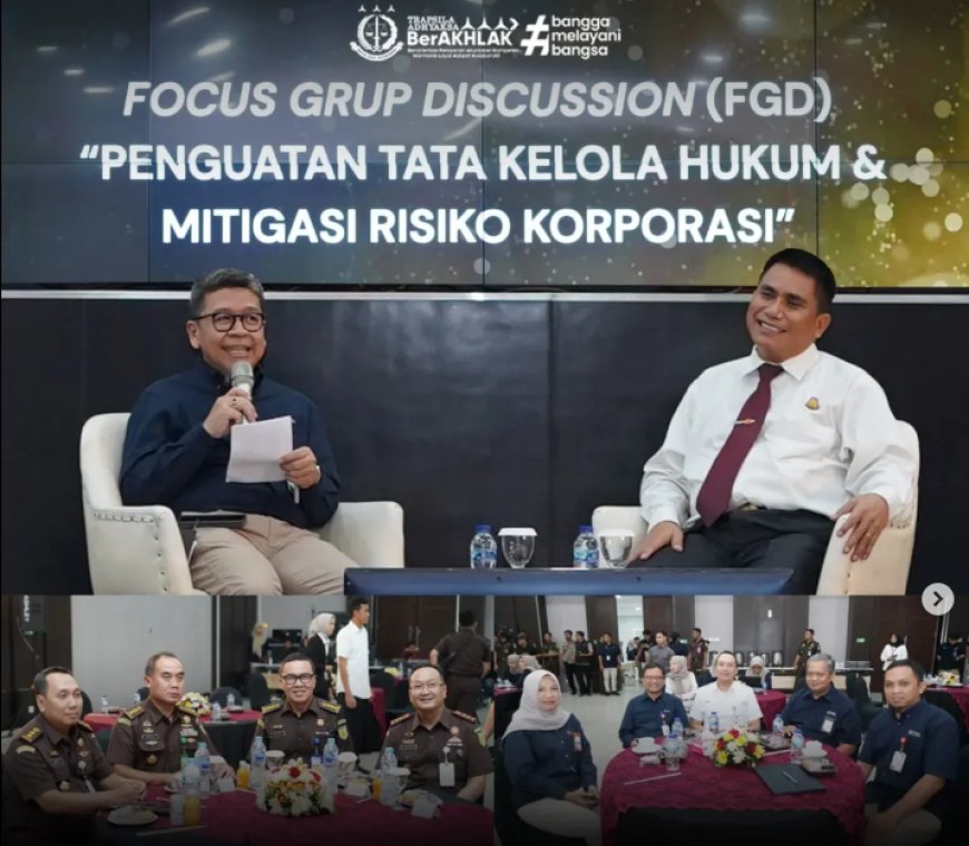Focus Group Discussion (FGD) Sinergi PT INKA (Persero) dan Kejaksaan Tinggi Jawa Timur di Madiun