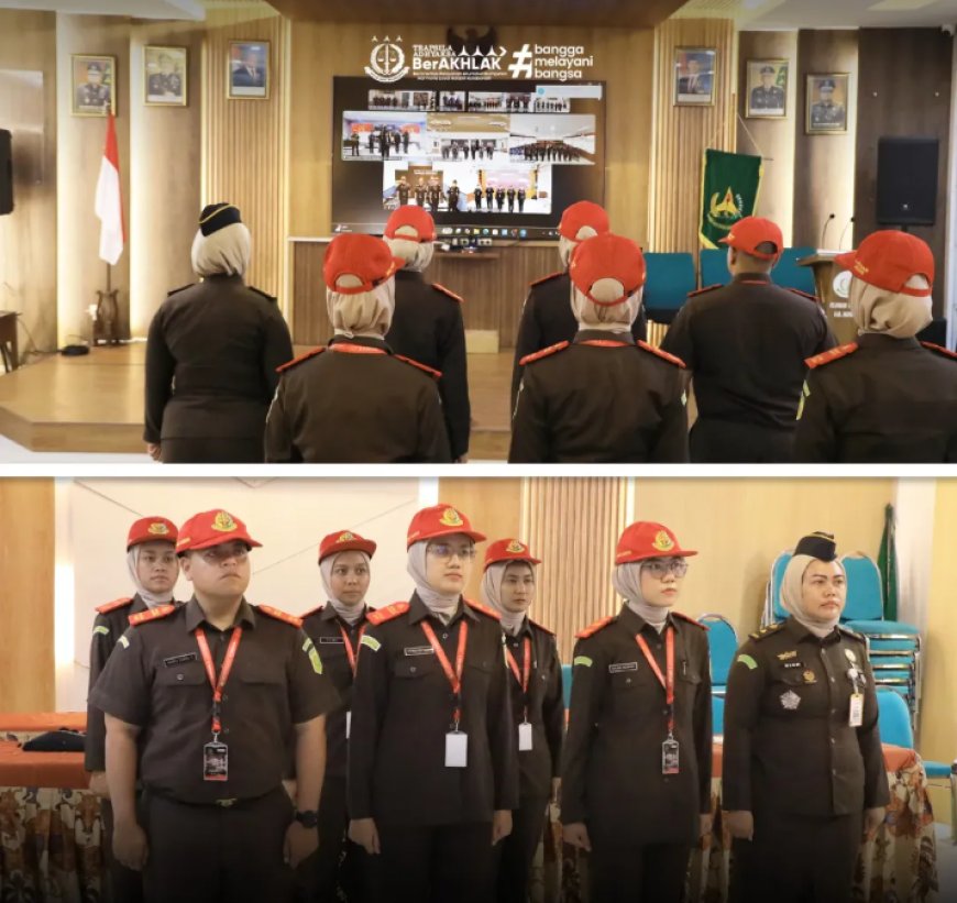 Pembukaan Pelatihan Dasar (Latsar) Calon Pegawan Negeri Sipil (CPNS) Kejaksaan Negeri Kabupaten Madiun Golongan II Tahun 2025