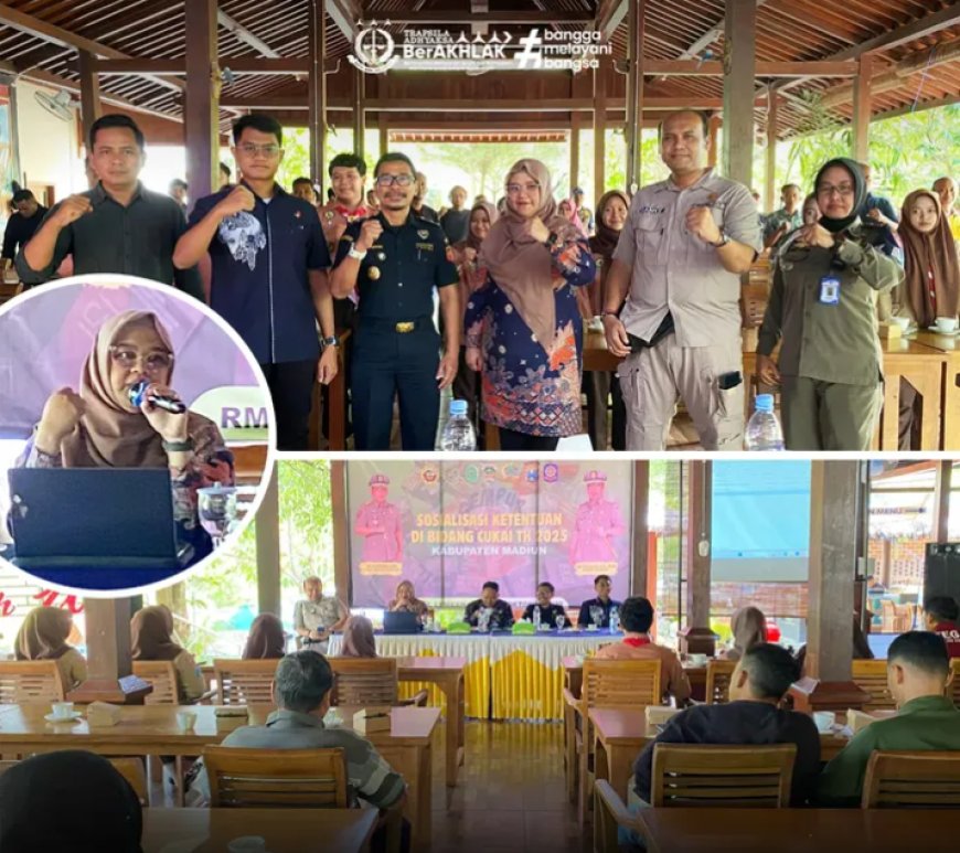 Sosialisasi Ketentuan Di Bidang Cukai Tahun 2025 oleh Kejaksaan Negeri Kabupaten Madiun