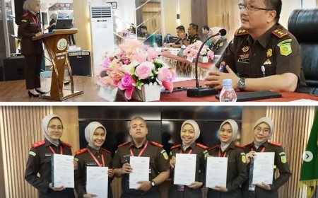 Pemaparan Rancangan Aktualisasi oleh CPNS Golongan II Kejaksaan Negeri Kabupaten Madiun Tahun 2025