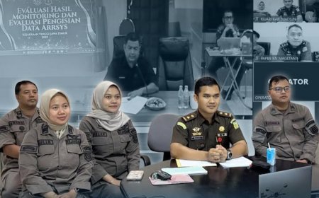 Evaluasi Hasil Monitoring dan Evaluasi Pengisian Data ARRSYS (Asset Recovery Secured Data System)