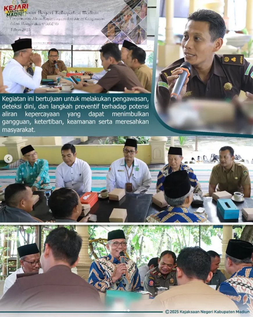 Rapat Koordinasi Pengawasan Aliran Kepercayaan Masyarakat (PAKEM)