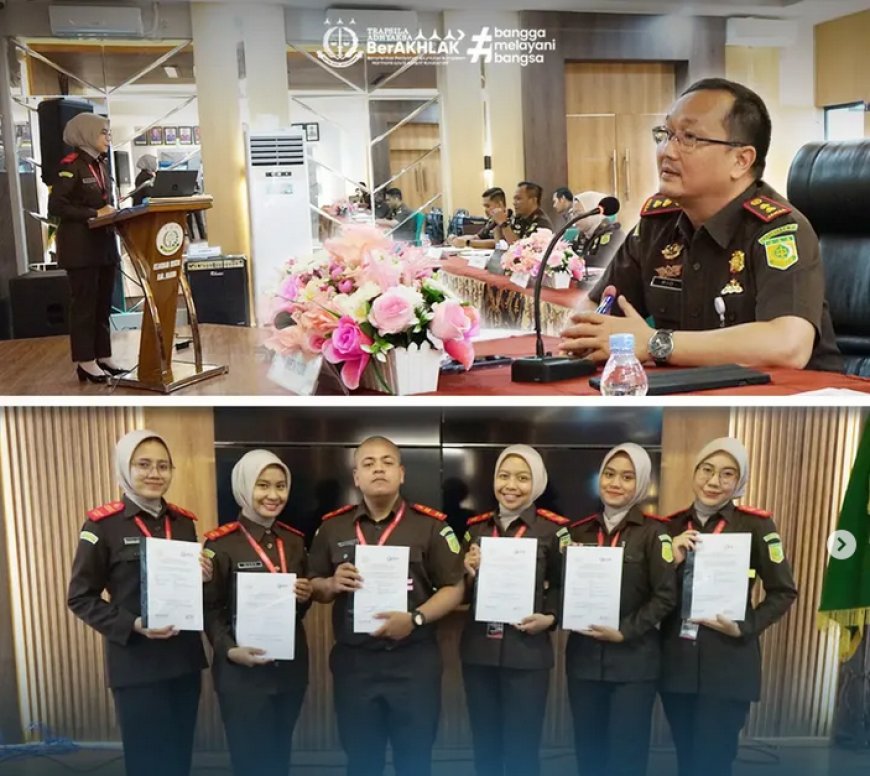 Pemaparan Rancangan Aktualisasi oleh CPNS Golongan II Kejaksaan Negeri Kabupaten Madiun Tahun 2025