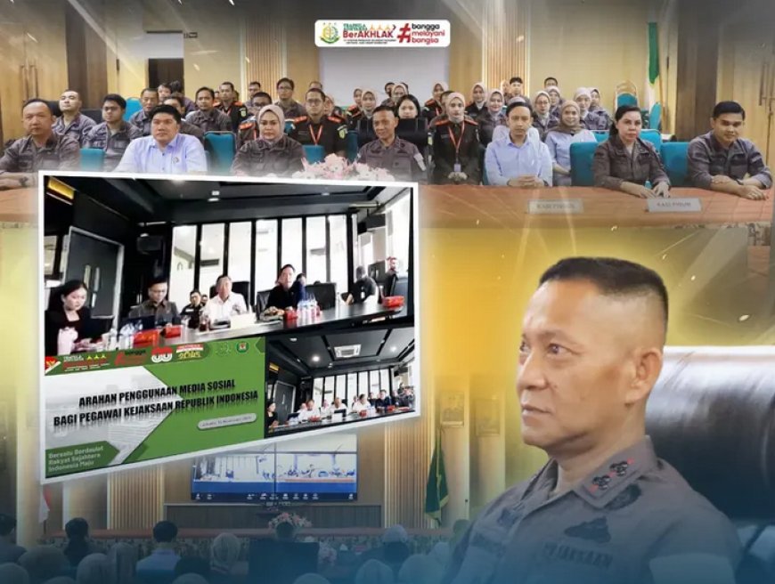 Pengarahan Jaksa Agung Muda Intelijen terkait Penggunaan Media Sosial bagi Pegawai Kejaksaa
