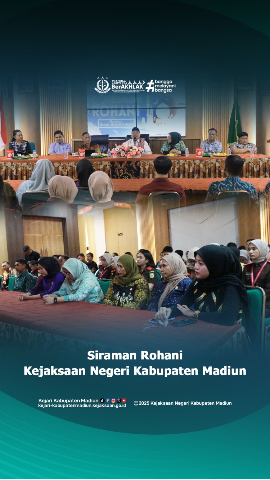 Siraman Rohani Kejaksaan Negeri Kabupaten Madiun