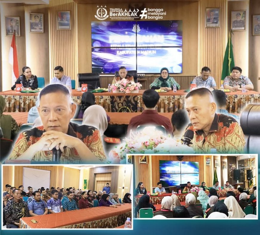 Pengarahan Kepala Kejaksaan Negeri Kabupaten Madiun