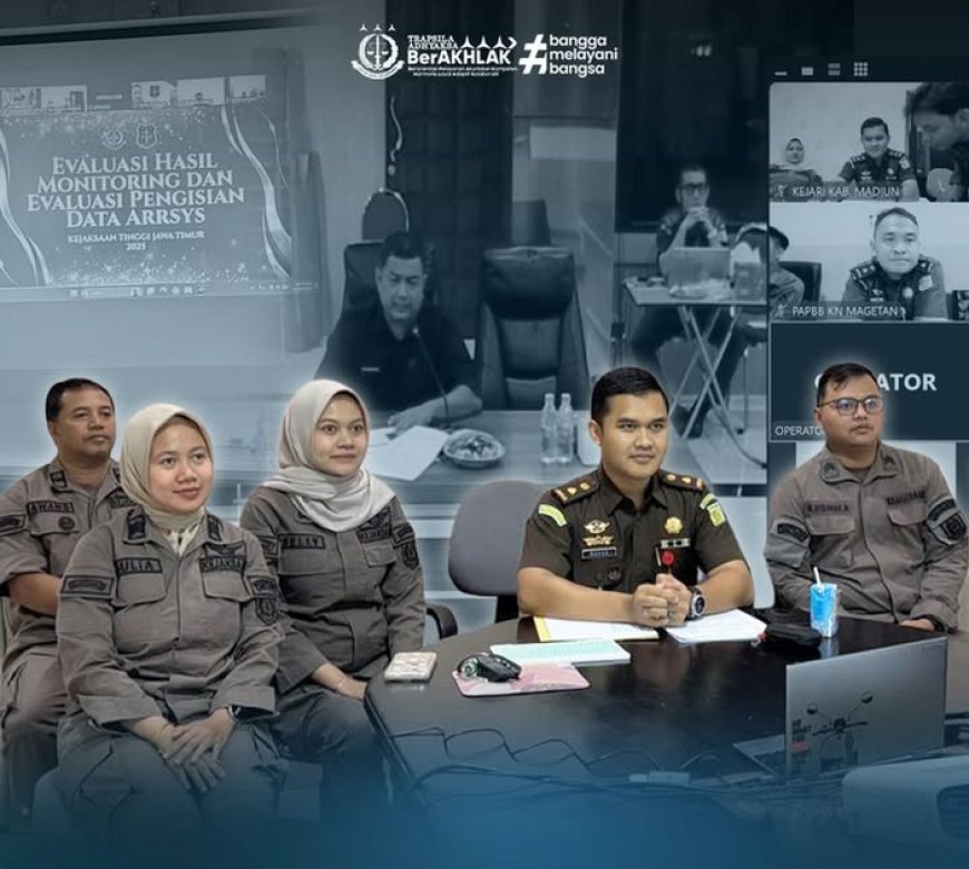 Evaluasi Hasil Monitoring dan Evaluasi Pengisian Data ARRSYS (Asset Recovery Secured Data System)