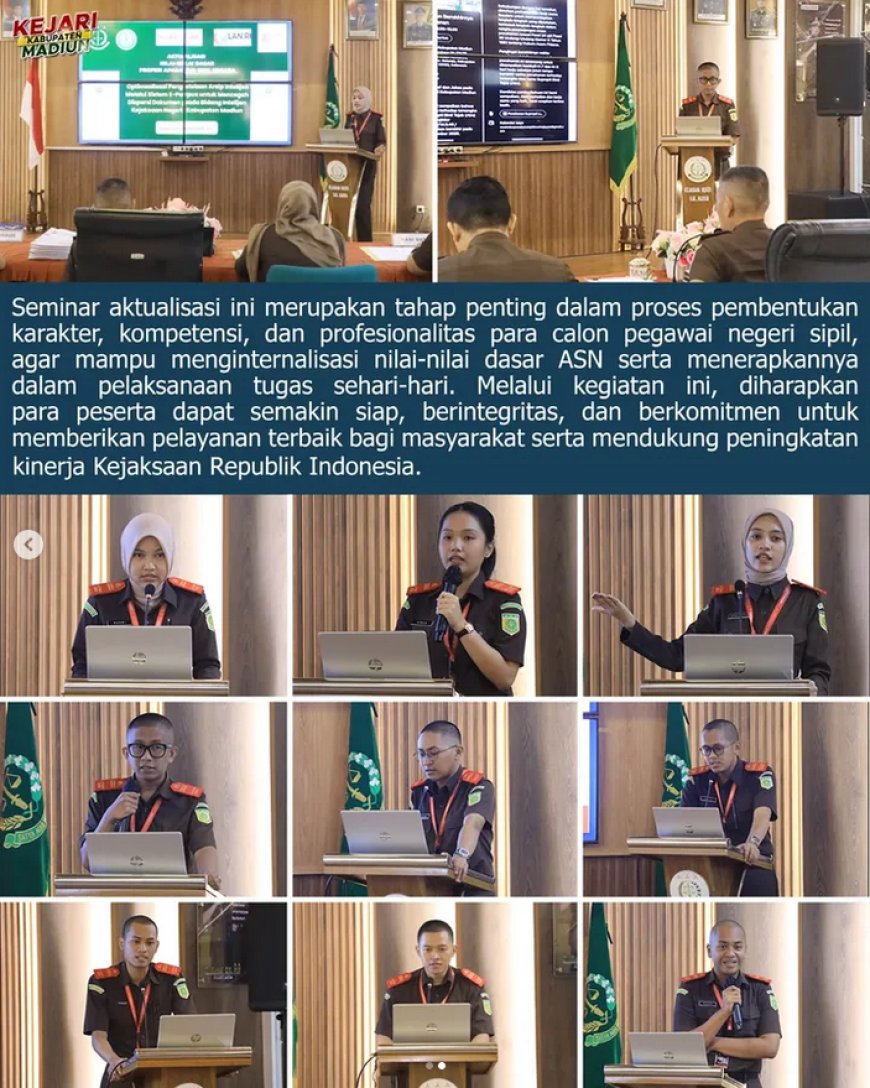 Seminar Aktualisasi Latsar CPNS Golongan III