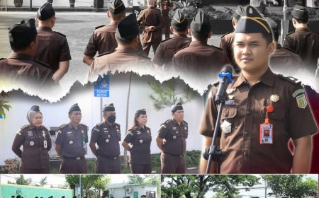 Apel Pagi Kejaksaan Negeri Kabupaten Madiun