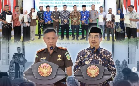 Penyampaian Keputusan Bupati Madiun tentang Hasil Evaluasi Rancangan Peraturan Desa mengenai APBDes Tahun Anggaran 2026.