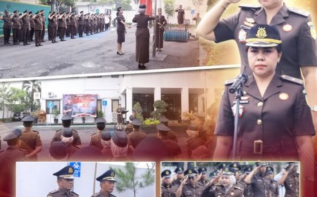 Upacara Peringatan Hari Ibu Nasional Ke-97 Tahun 2025 Kejaksaan Negeri Kabupaten Madiun