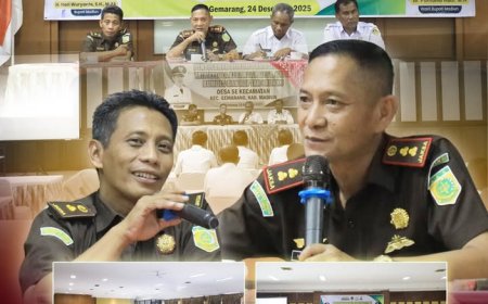 Penyuluhan Hukum Tata Kelola Keuangan Desa, KDMP, BUMDES dan RDKK Desa Se Kecamatan Gemarang Tahun 2025