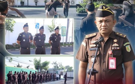 Apel Pagi Kejaksaan Negeri Kabupaten Madiun
