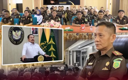 Kunjungan Kerja Virtual Jaksa Agung Republik Indonesia