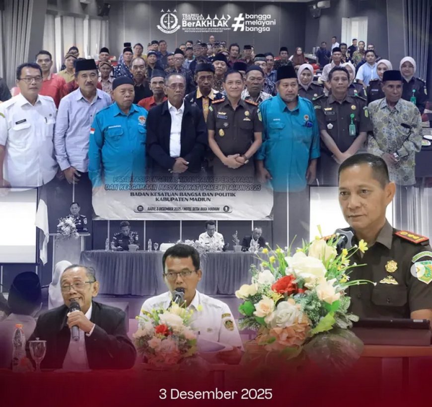 Pengawasan Aliran Kepercayaan Masyarakat (PAKEM) Kejaksaan Negeri Kabupaten Madiun