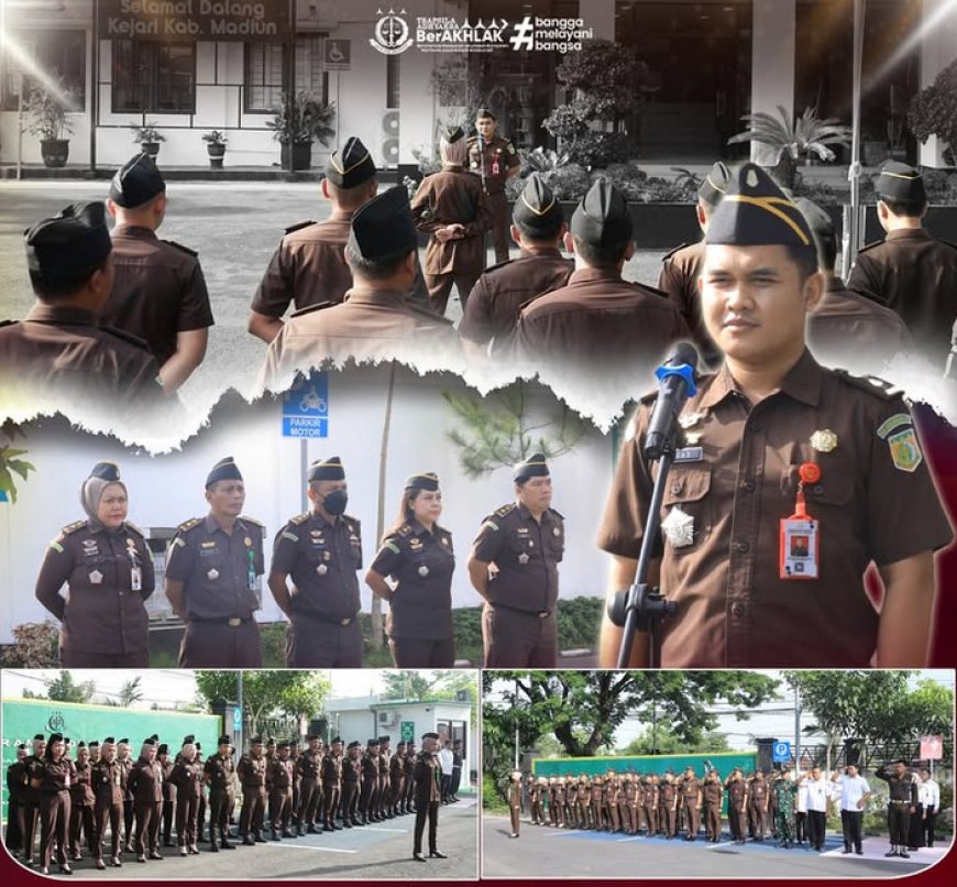 Apel Pagi Kejaksaan Negeri Kabupaten Madiun