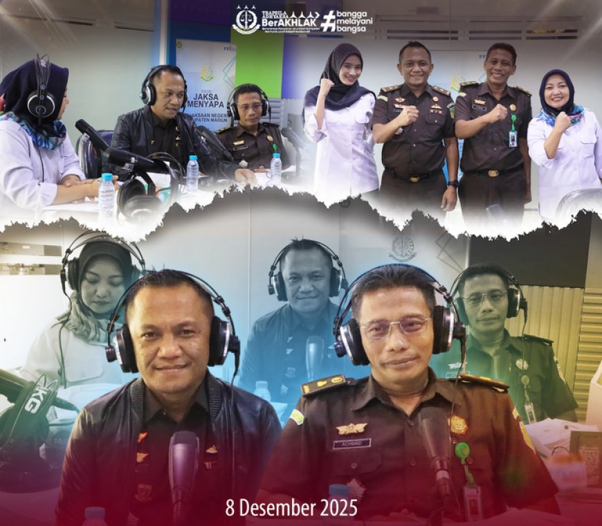Dialog Interaktif Jaksa Menyapa dengan Tema "Berantas Korupsi untuk Kemakmuran Rakyat" Oleh Kejaksaan Negeri Kabupaten Madiun