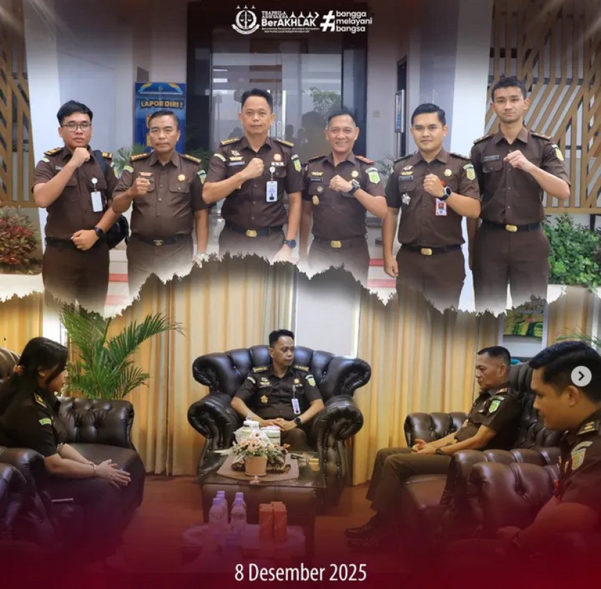 Kejaksaan Negeri Kabupaten Madiun menerima kunjungan Asisten Pemulihan Aset Kejaksaan Tinggi Jawa Timur