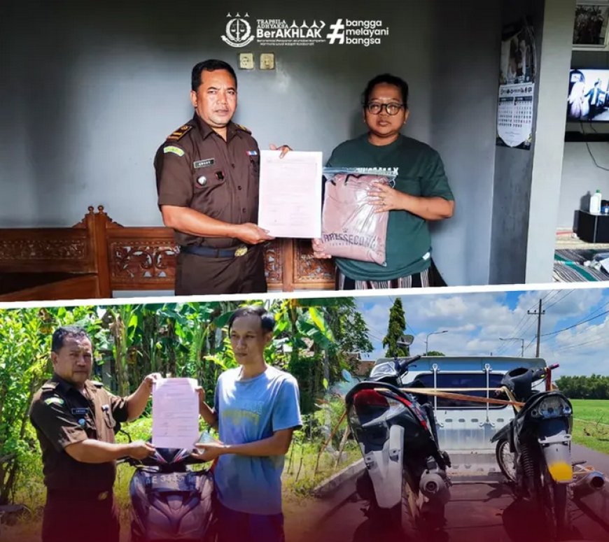 Pengembalian Barang Bukti Gratis (Perintis) Kejaksaan Negeri Kabupaten Madiun