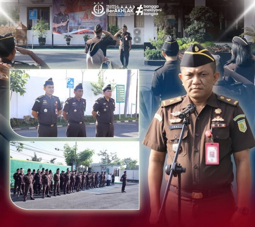 Apel Pagi Kejaksaan Negeri Kabupaten Madiun