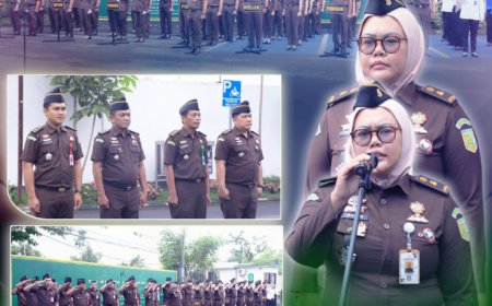 Apel Pagi Kejaksaan Negeri Kabupaten Madiun
