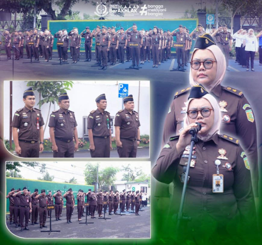 Apel Pagi Kejaksaan Negeri Kabupaten Madiun