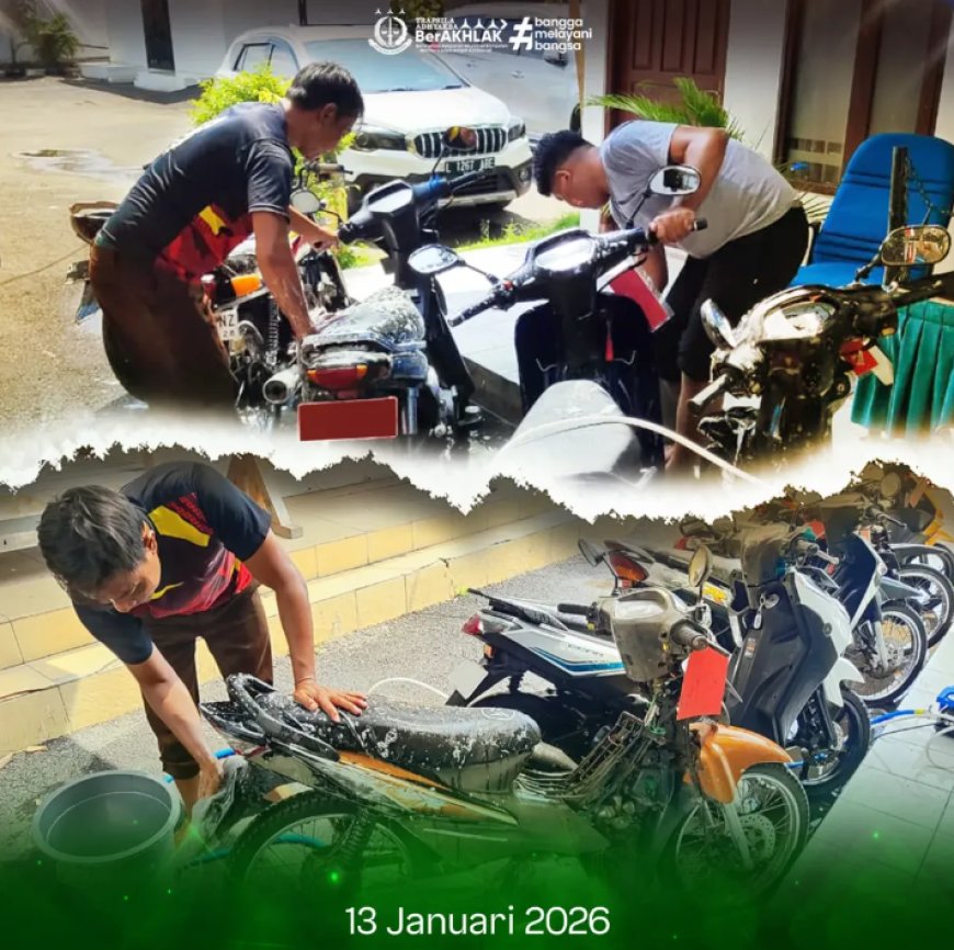 Perawatan dan Pemeliharaan Barang Bukti Kejaksaan Negeri Kabupaten Madiun