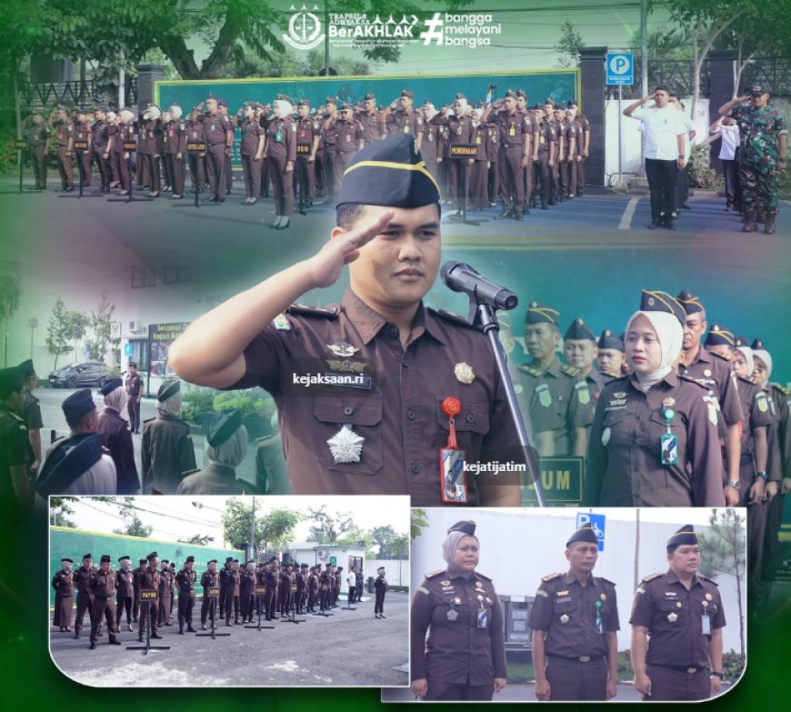 Apel Pagi Kejaksaan Negeri Kabupaten Madiun