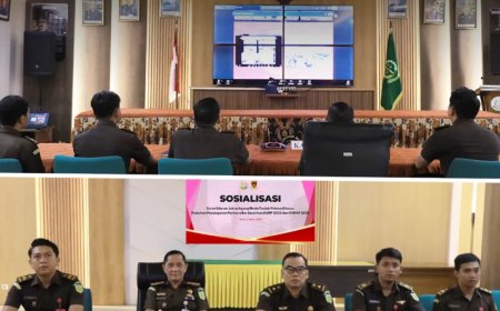 Sosialisasi Jaksa Agung Muda Tindak Pidana Khusus tentang Pedoman Penanganan Perkara Berdasarkan KUHP 2023 dan KUHAP 2025