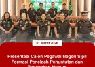 Presentasi Calon Pegawai Negeri Sipil Formasi Penelaah Penuntutan dan Penegakan Hukum (Calon Jaksa Ahli Pertama)
