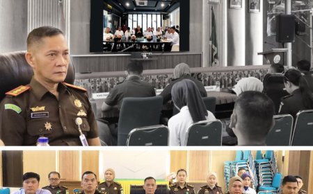 Pengarahan oleh Jaksa Agung Muda Intelijen yang dilaksanakan secara virtual