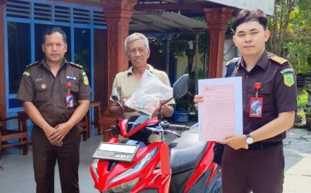 Seksi Pemulihan Aset dan Pengelolaan Barang Bukti, Kejaksaan Negeri Kabupaten Madiun kembali melaksanakan Program PERINTIS (Pengantaran Barang Bukti Gratis)