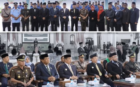Upacara Pelantikan dan Pengambilan Sumpah/Janji Jabatan Sekretaris Daerah Kabupaten Madiun