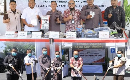 Pemusnahan barang bukti tindak pidana umum yang telah berkekuatan hukum tetap (inkracht)