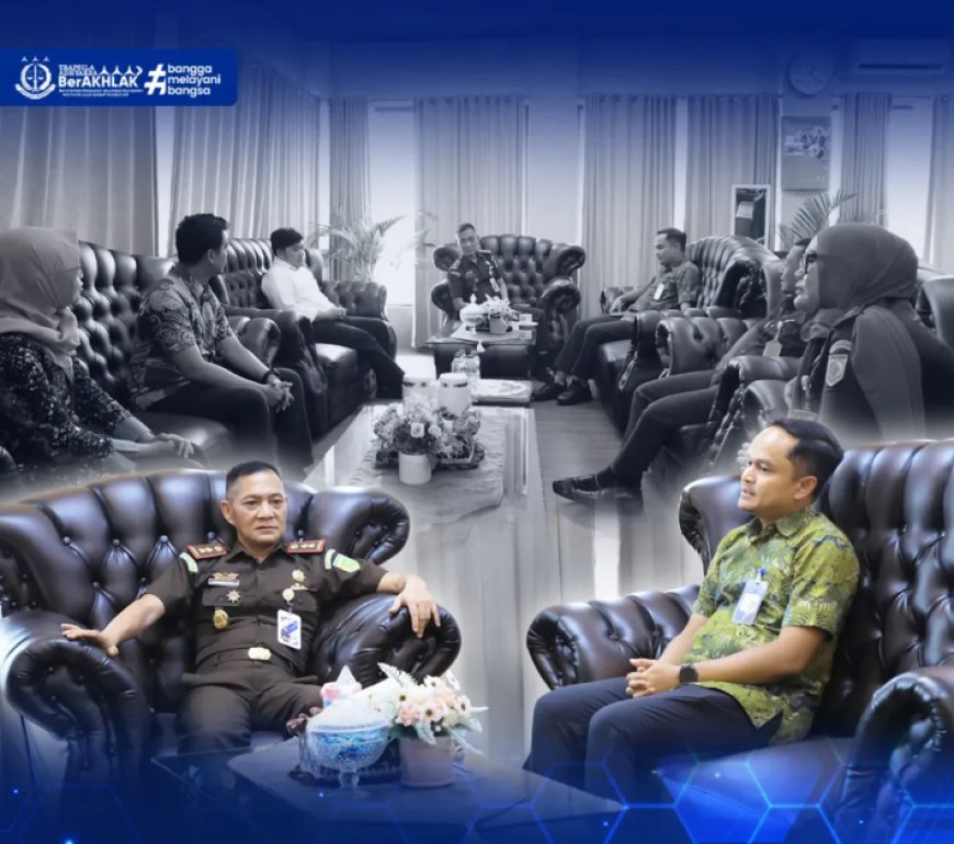 Kepala Kejaksaan Negeri Kabupaten Madiun menerima Kunjungan Silaturahmi dari Pimpinan Cabang BRI Madiun