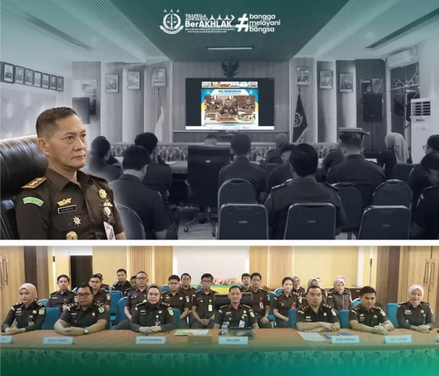 Pra Musrenbang Kejaksaan Tinggi Jawa Timur dengan tema “Transformasi Digital Kejaksaan Guna Mewujudkan Asta Cita Menuju Indonesia Emas 2045”