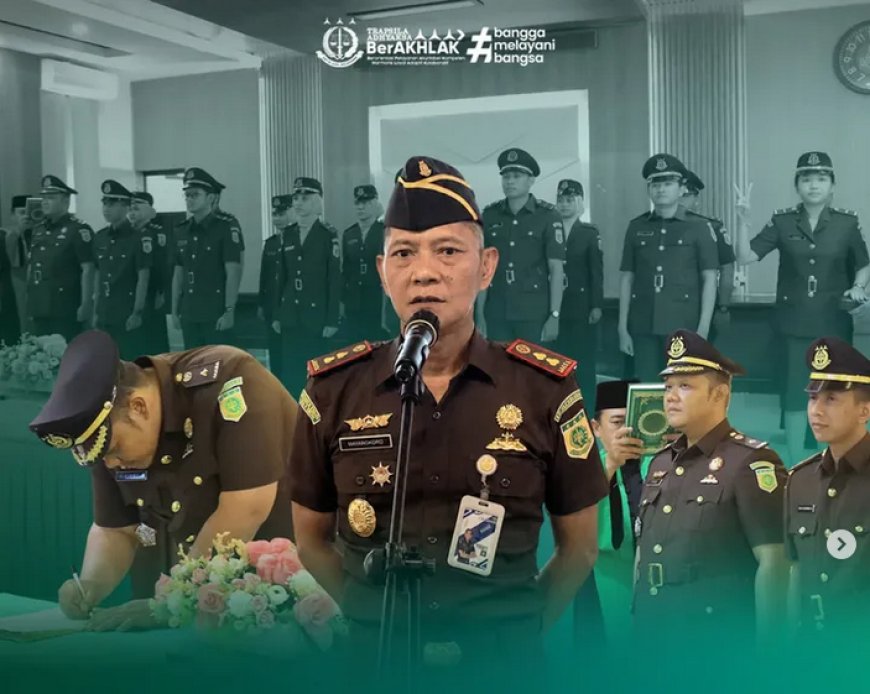Upacara Pelantikan dan Pengambilan Sumpah Jabatan Kepala Seksi Intelijen serta Pengambilan Sumpah CPNS menjadi PNS