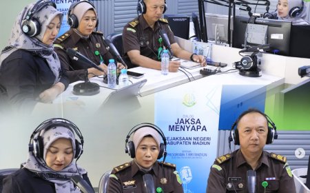 Kejaksaan Negeri Kabupaten Madiun kembali hadir menyapa masyarakat melalui program siaran interaktif "Jaksa Menyapa"