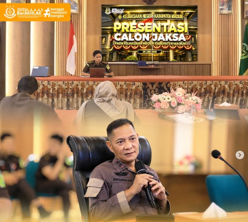 Presentasi Penelaah Penuntutan dan Penegakan Hukum (Calon Jaksa Ahli Pertama)