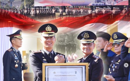 Kepala Kejaksaan Negeri Kabupaten Madiun menghadiri Upacara Peringatan Hari Bhayangkara ke-80 Tahun 2026