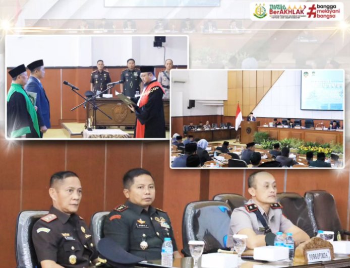 Kepala Kejaksaan Negeri Kabupaten Madiun menghadiri Rapat Paripurna Dewan Perwakilan Rakyat Daerah (DPRD) Kabupaten Madiun