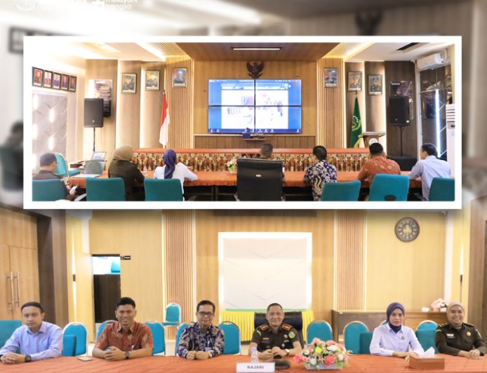 Penandatanganan Perjanjian Kerja Sama Kejaksaan Tinggi Jawa Timur bersama dengan Bank Syariah Indonesia